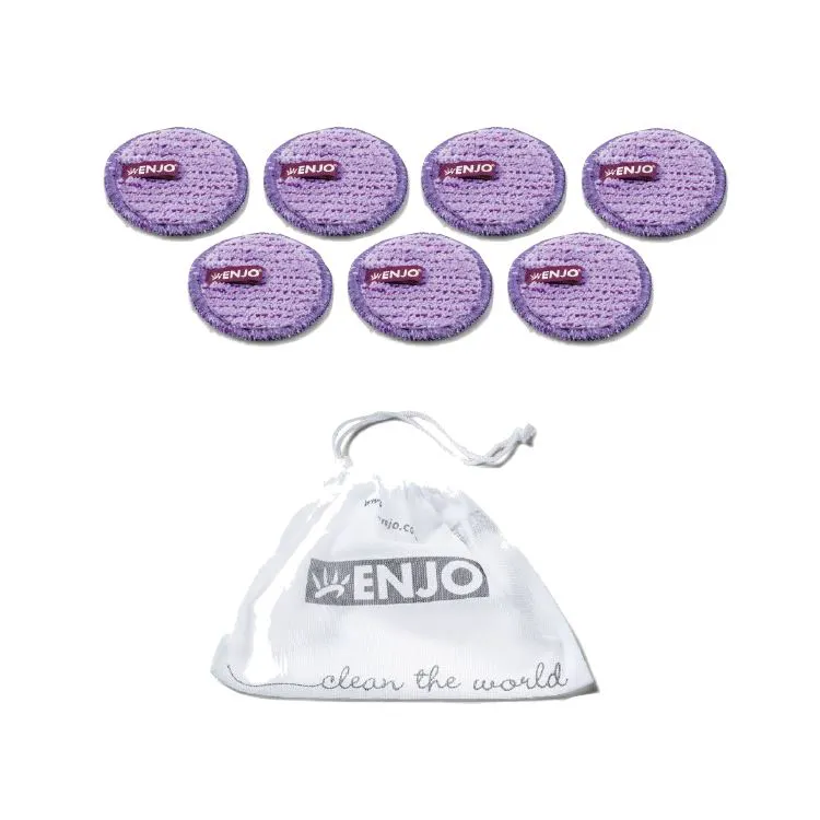 Set de 7 disques à démaquiller 