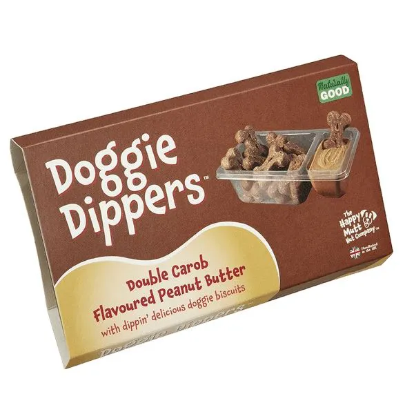 Doggie Dippers - Beurre de cacahu&egrave;te caroube 100g