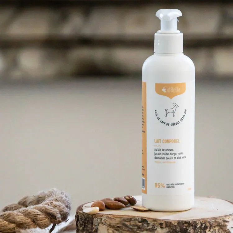 DLUO 05/2026 Lait corporel au lait de ch&egrave;vre 40%