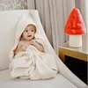Cape de bain pour bébé microfibre bouclette