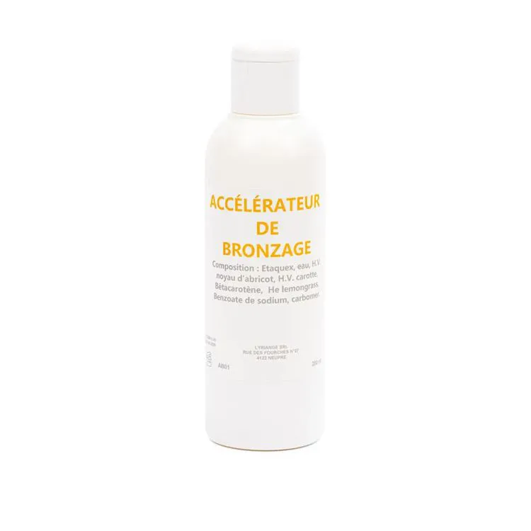 Acc&eacute;l&eacute;rateur de bronzage - 200 ml