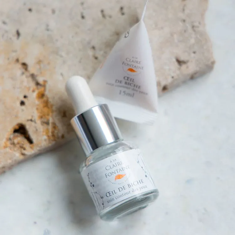 Oeil de biche, flacon vide + recharge 15ml