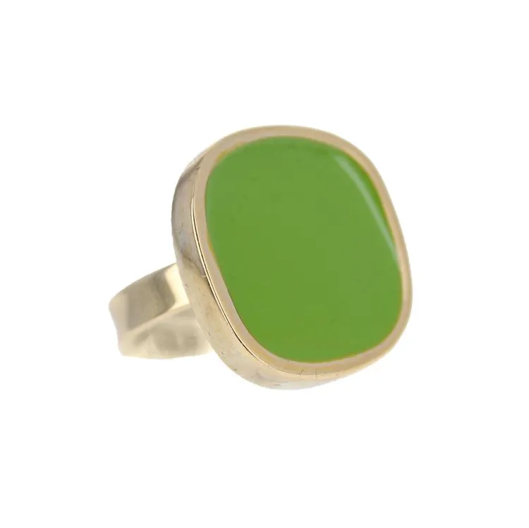 Bague vibration vert Do
