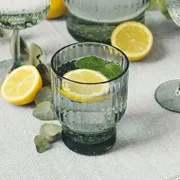 Vaisselle acrylique "cannelé" : le verre à eau