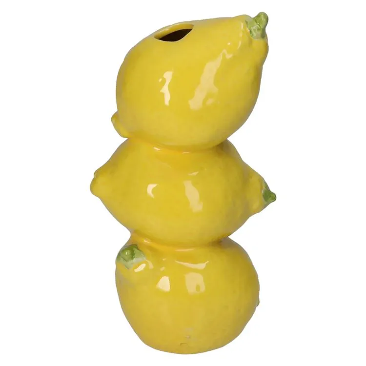 Vase Zitronen