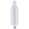 Flacon vide PET 1L transparent pour lessive