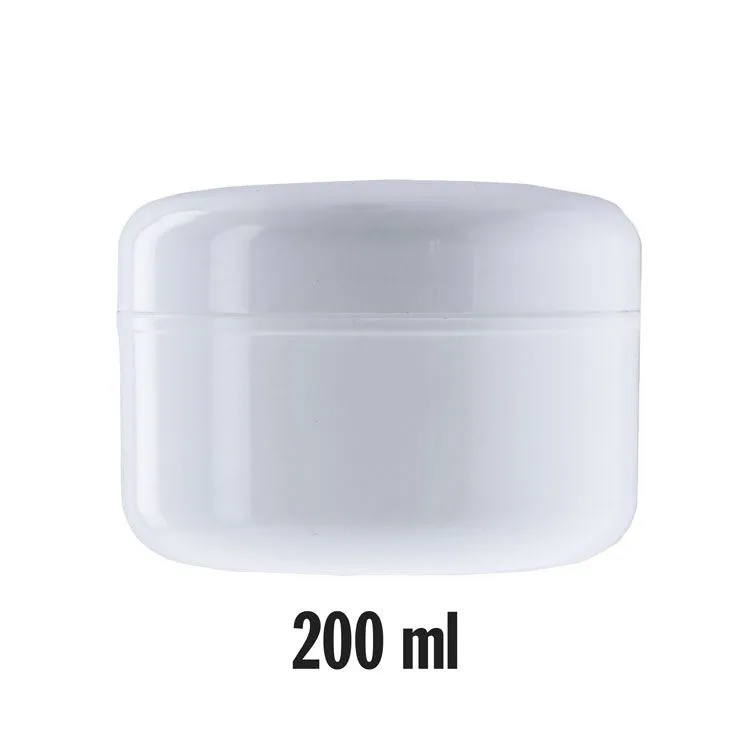 Pot simple paroi blanc 200 ml