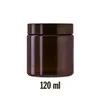 Pot en verre 120ml ambré