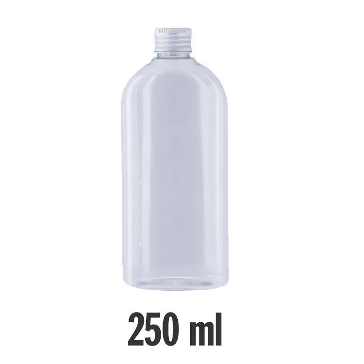 Flacon vide PET 250ml Bouchon Alu