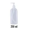 Flacon vide PET 250ml Pompe cosmétique