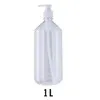 Flacon vide PET 1L Pompe cosmétique