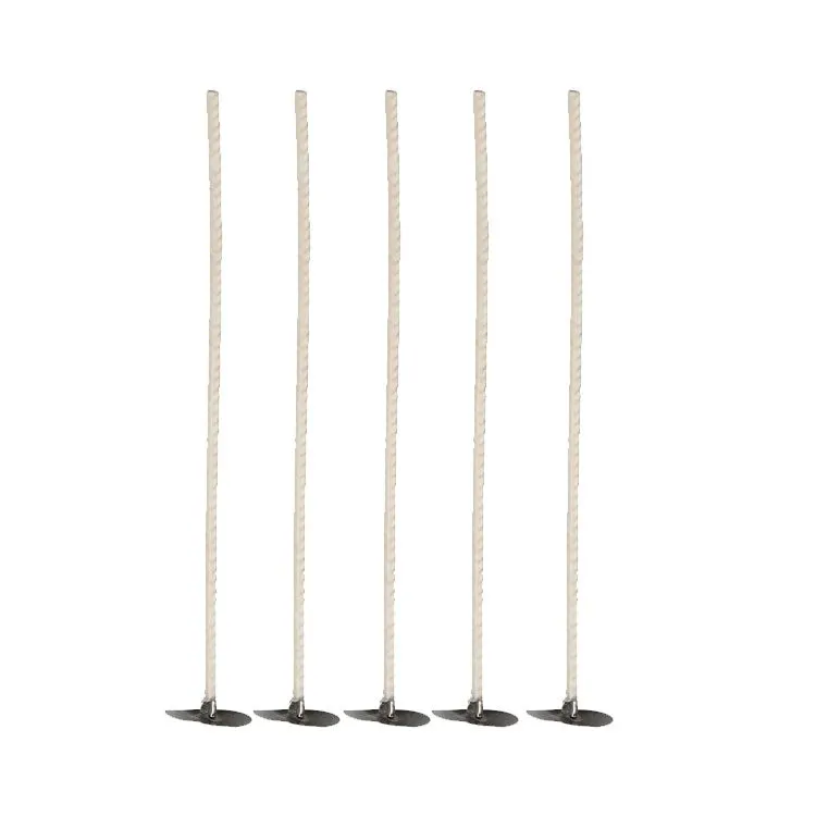 Mèche pour bougie enduite 10cm 5pcs