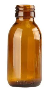 Flacon vide verre 60ml 28/410 ambré