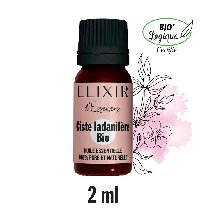 HE Ciste ladanifère Bio 2 ml