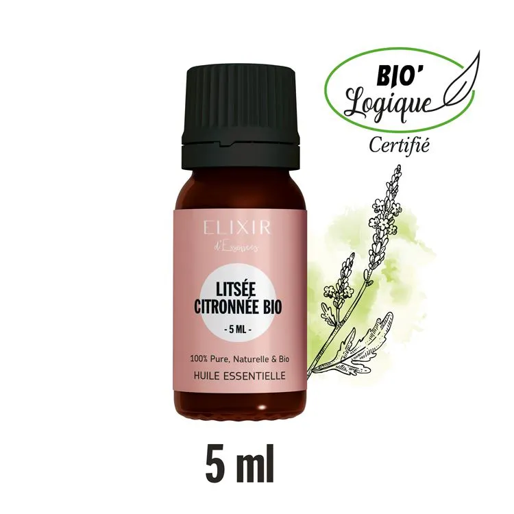 HE Verveine exotique (litsée citronnée) BIO 5ml