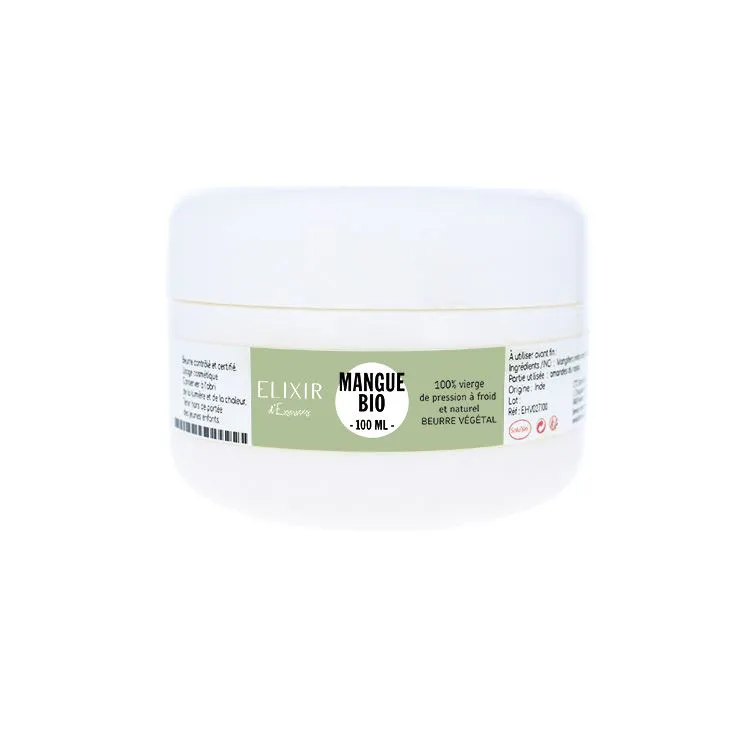 Beurre de mangue vierge bio 200gr
