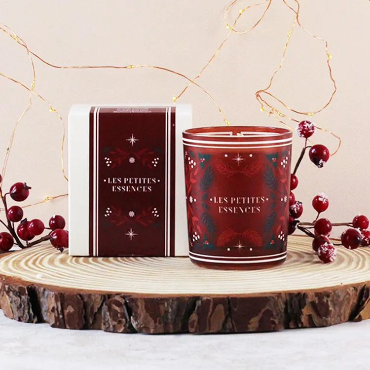 Bougie de Noël - Orange Cannelle