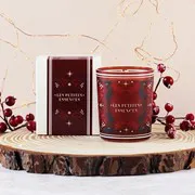 Bougie de Noël - Orange Cannelle