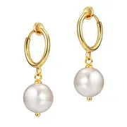 Boucles clips DANUBE BLANC