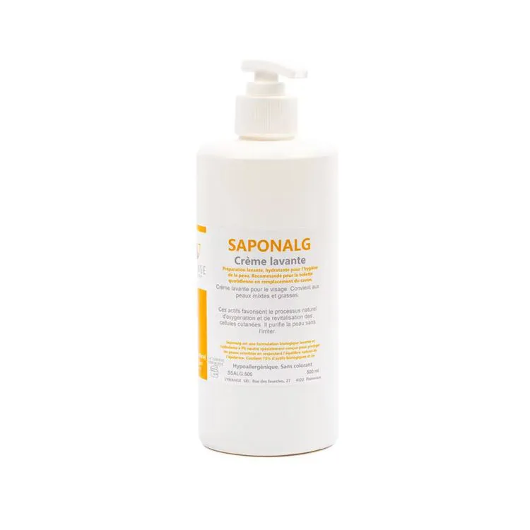 Saponalg crème lavante visage - 500 ml 