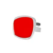 Bague JAVA rouge