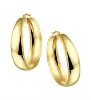 Boucles d'oreilles Alba Doré (L)