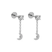PEPITE Lune & strass