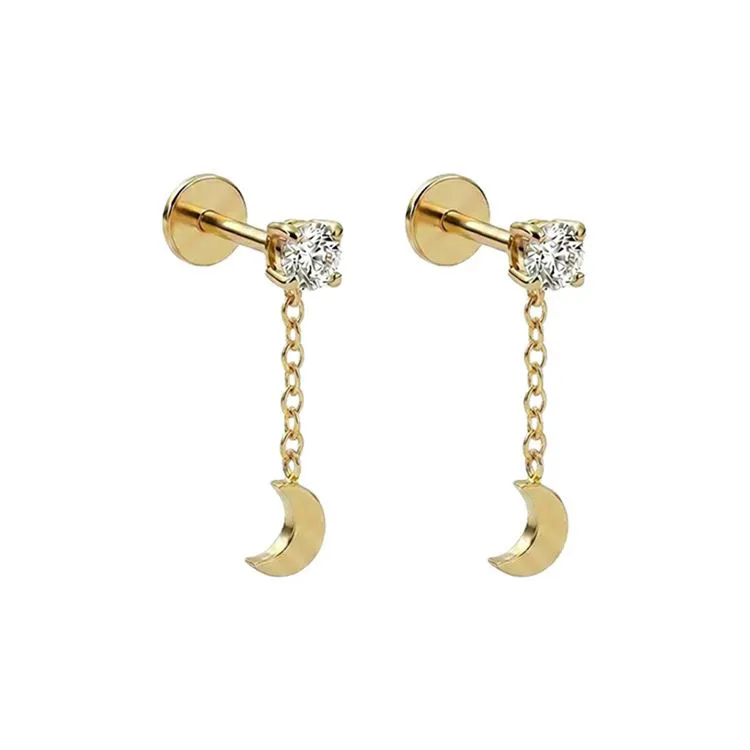 PEPITE Lune & strass Do