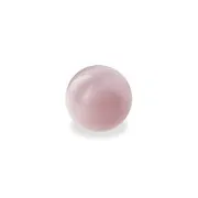 Kugelförmiger Edelstein rosa