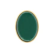Bouton à visser chrysoprase Do
