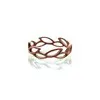 Bague petites feuilles - Or rosé
