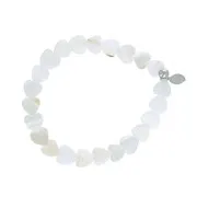 Bracelet coeur de nacre
