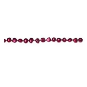 Collier de perles d'eau douce mauves 8mm