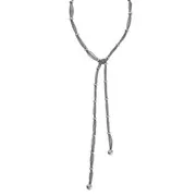 Collier écharpe chaine multiples