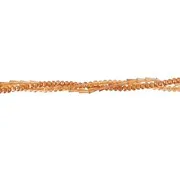 Collier magnétique perles moutardes
