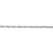 Collier magnétique chaine 3 anneaux martelés