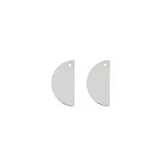 Accessoire pour boucles d'oreilles demi cercles