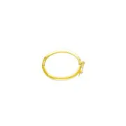 Fermoir en acier joaillier doré 18K