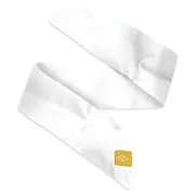 Satin Armband weiß