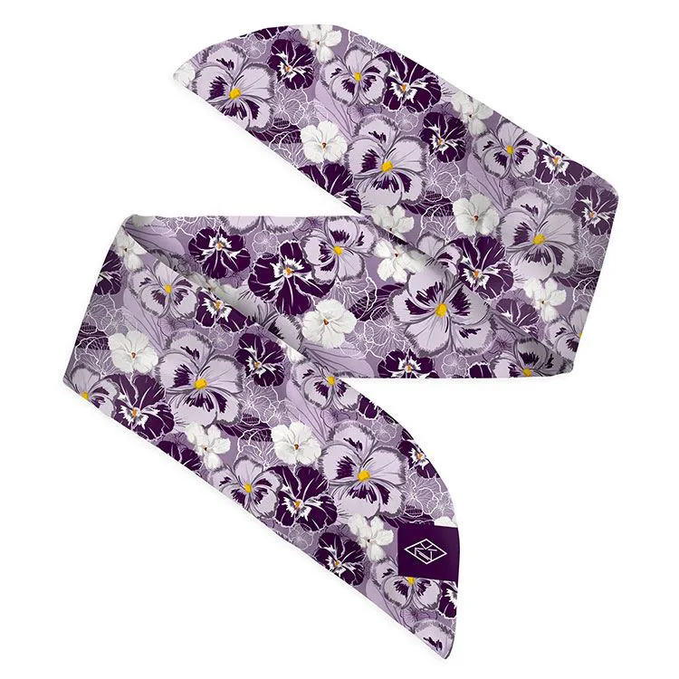 Satin Armband blumiges Violett