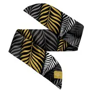 Satin Armband schwarz/grau/goldfarben Colombine