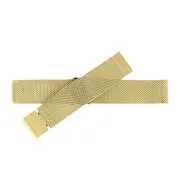 Armband Milanaise-Glied vergoldet