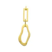 Pendentif Aqua doré à l'or fin 18K