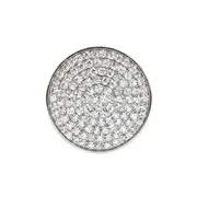 Bouton à visser cristal
