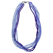 Collier rangs bleus 2