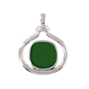 Pendentif Escale vert 1