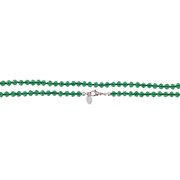 Collier perle verre canard rang 1m