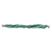 Bracelet rangs Aqua marine 1