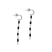 Boucles d'oreilles Black Pearl 1