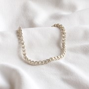 Bracelet maille carrée Ag 3